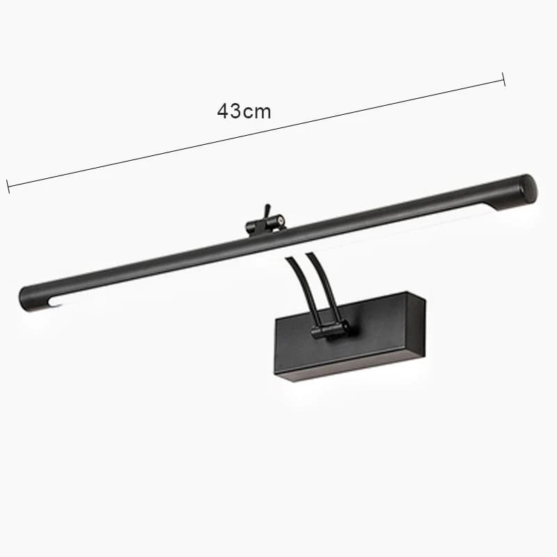Lampes murales miroir salle de bains appliques murales modernes 43CM 55CM 9W 12W toilettes luminaire