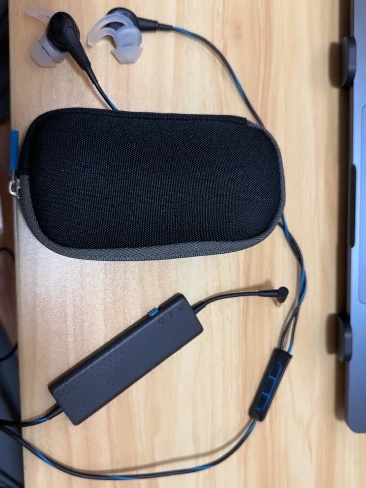 Pour Bose QC20 QuietComfort 20 Écouteurs à suppression active du bruit - Noir | Compatible iOS et