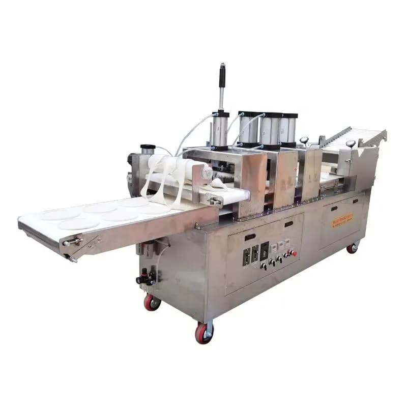Machine automatique de fabrication de pizzas, ligne de production complète de pizzas, équipement de