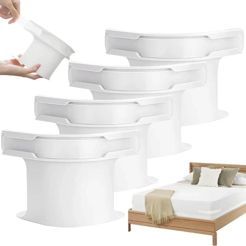 Sangles de pinces pour drap d'angle de lit, 8/4 pièces, Clips de serrage pour drap de lit robustes,