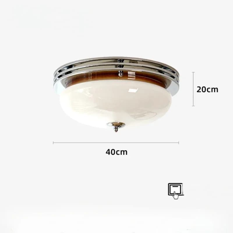 Bauhaus lampes de plafond en verre moderne français balcon chambre couloir porche salon salle d'étud