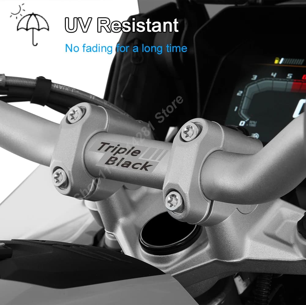 Autocollants réfléchissants pour moto, pour BMW R1200GS Adventure Triple Black R1250GS R1250 GS1200