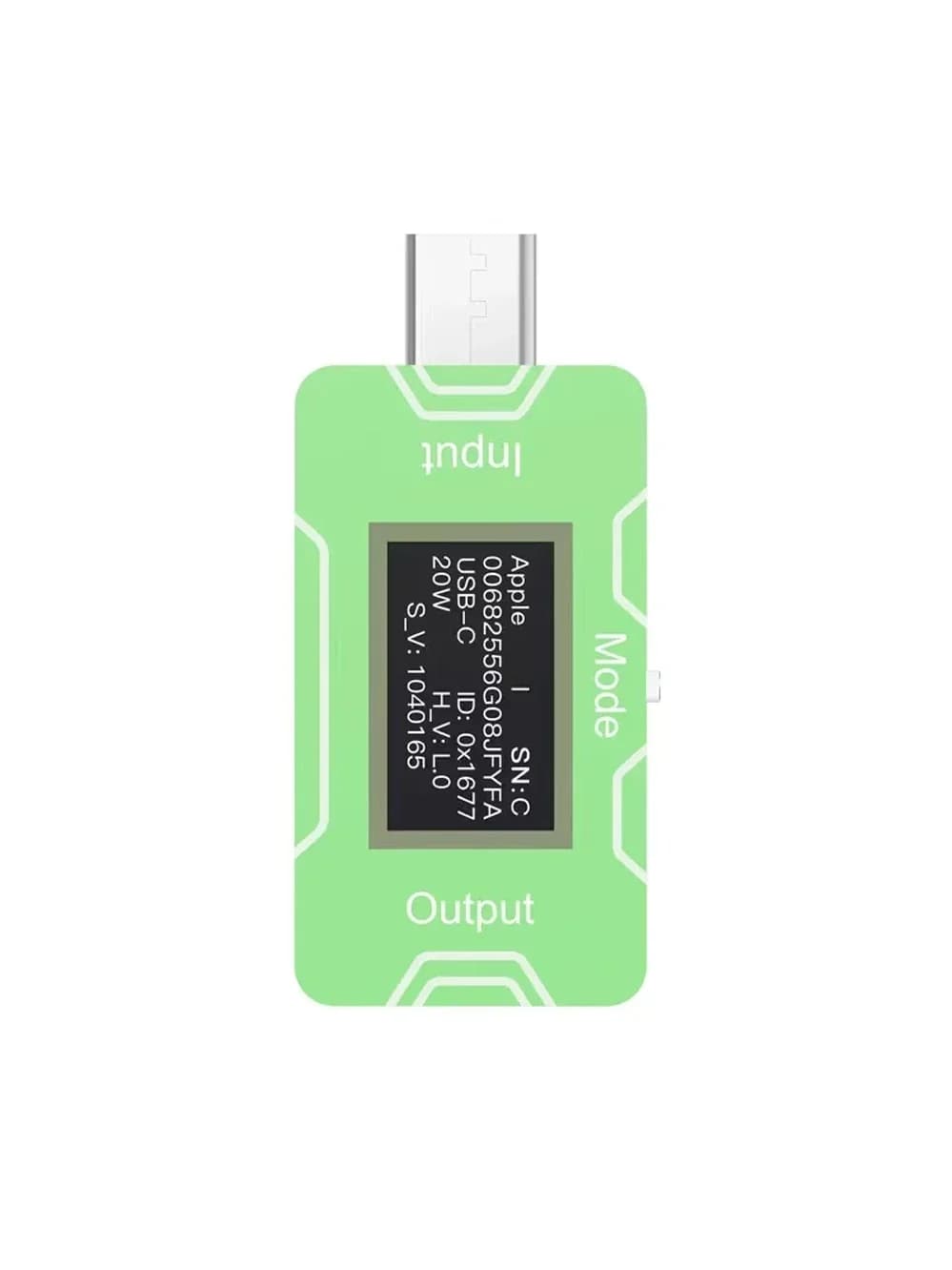 JCID JC CT02 PD détecteur de chargeur testeur USB-C rapide tension courant Test de puissance HD OLED