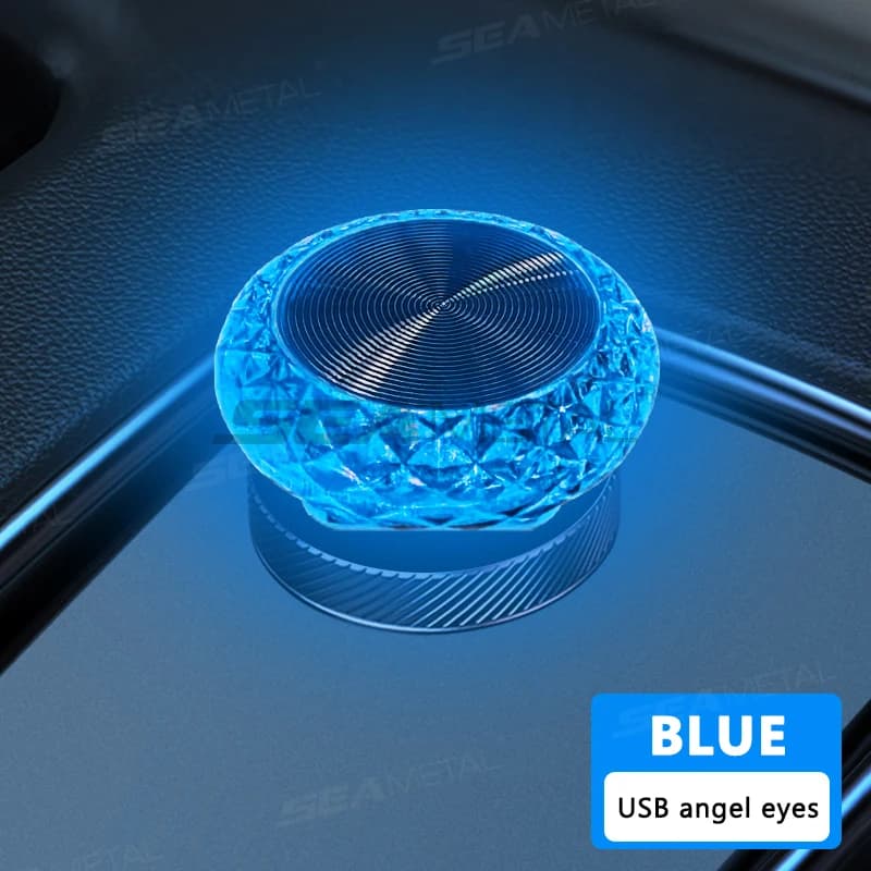 BLALION-Lumière ambiante USB portable pour voiture, mini LED, lampes décoratives, éclairage environn