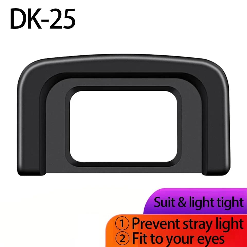 DK-25 oculaire oculaire viseur oeil pour Nikon D5600 D5500 D5300 D3000 D3100 D3200 D3300 D3400 D5000