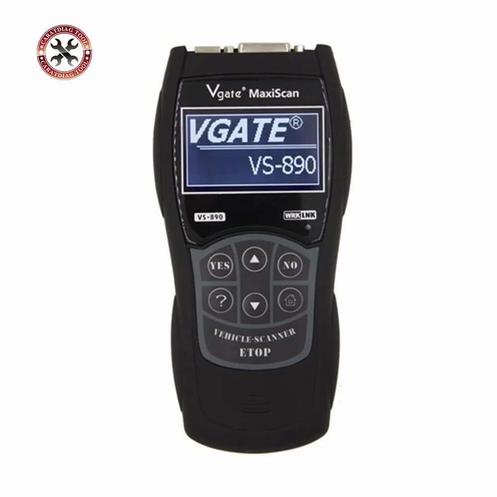 VS890-Scanner automobile OBD2, lecteur de code universel, multilingue, outil de diagnostic de voitur
