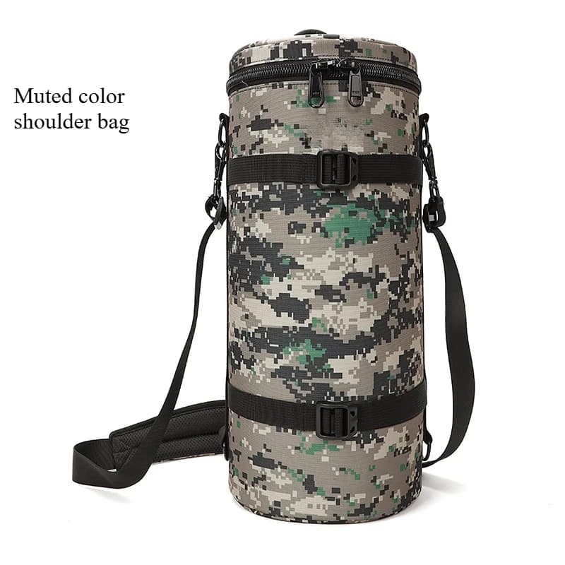 Sac pour téléobjectif, style bandoulière, adapté aux appareils photo réflexe à micro objectif unique