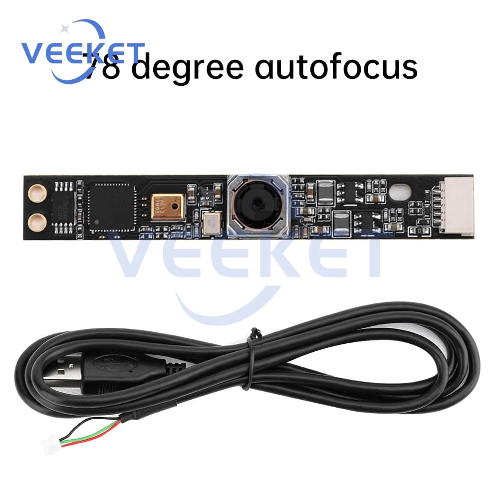 Module de caméra USB IMX179 de 8 mégapixels avec mise au point automatique - Angle de vue de 76/125