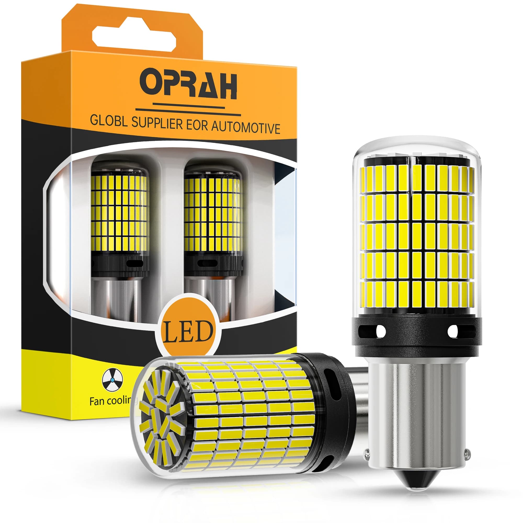 2x plus récent 4014 150SMD 1156 BA15S P21W BAU15S PY21W 1157 BAY15D P21/5W 7440 7443 ampoule LED Can