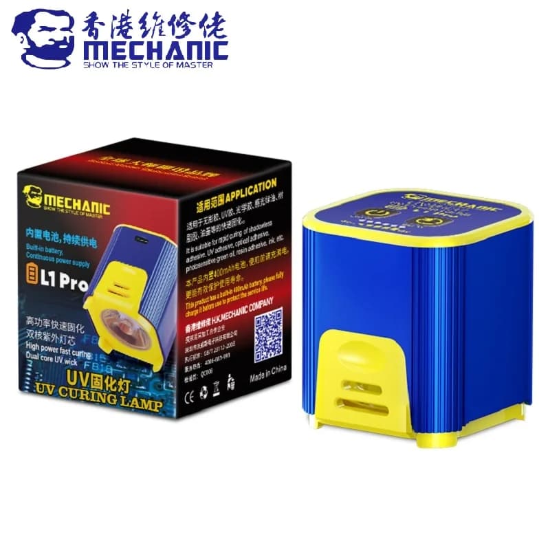 Mécano L1 Pro – lampe UV intelligente à Double lampe 7W, outil de réparation et de durcissement rapi