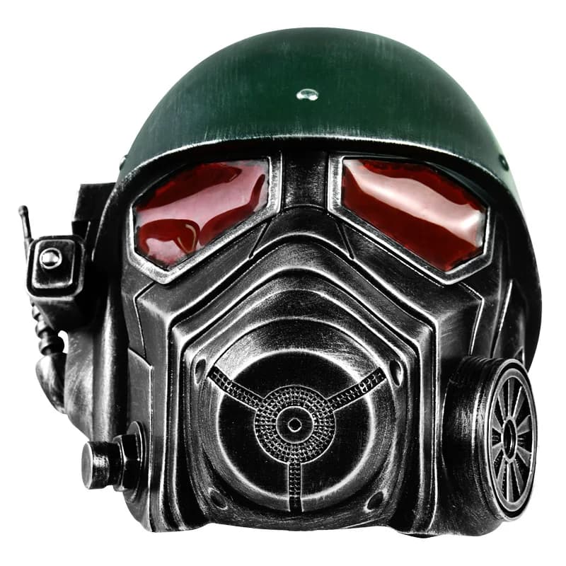 Fall Out Cos-Power Armor Ranger Mask, Costume de cosplay, Casque portable, Halloween Comic-Con, Acce