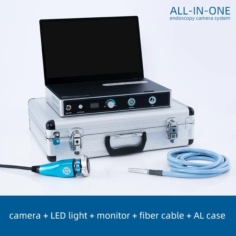 Système de caméra d'endoscopie médicale 1080P FULL HD, équipement d'endoscopie portable 60fps avec m