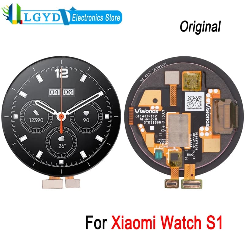Écran LCD AMOLED pour Xiaomi Watch l's, Smartwatch, Affichage et Numériseur, Assemblage Complet, Piè