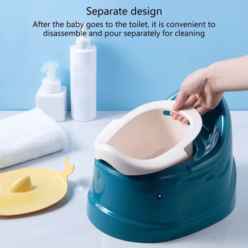 Pot d'entraînement pour bébé, pot d'entraînement Portable pour voyage, conception à fond ovale Stabl