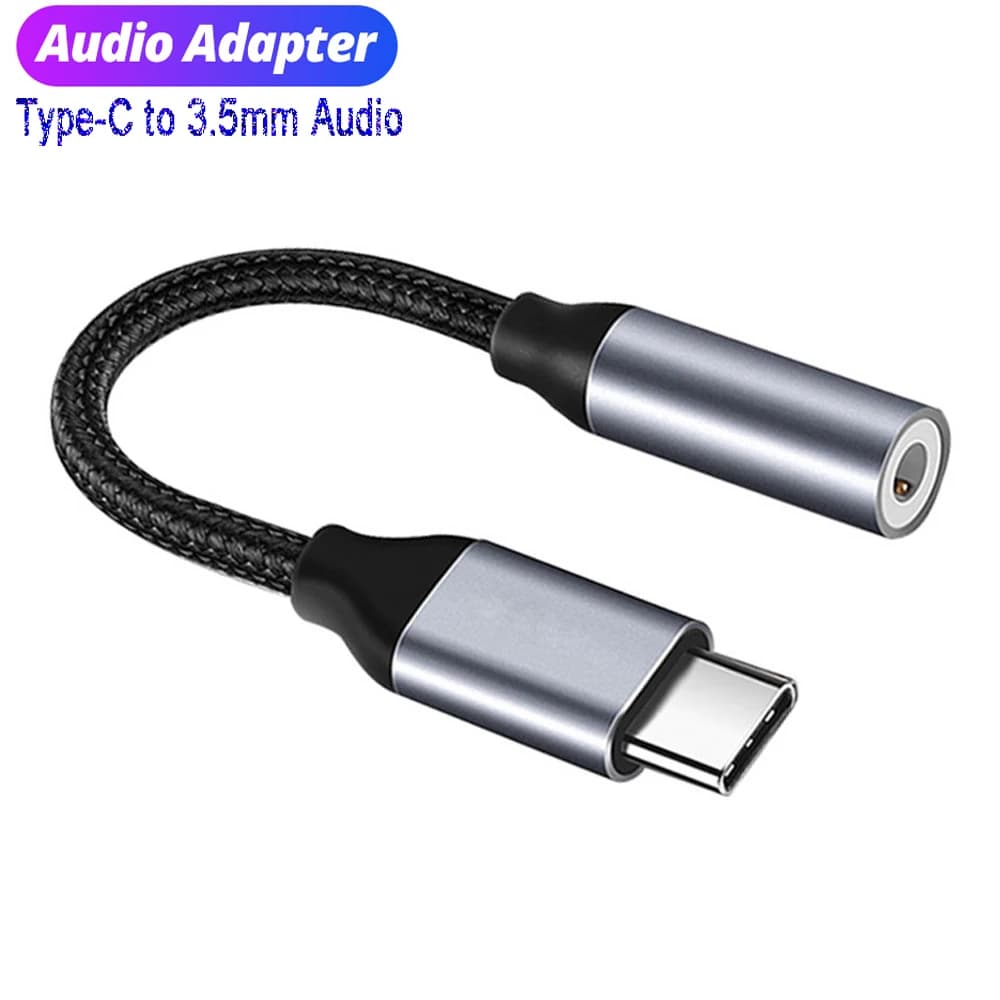 USB Type C à 3.5mm Jack Adaptateur Câble USB-C 3.5mm Audio m.com x Câble Écouteur Convertisseur pour