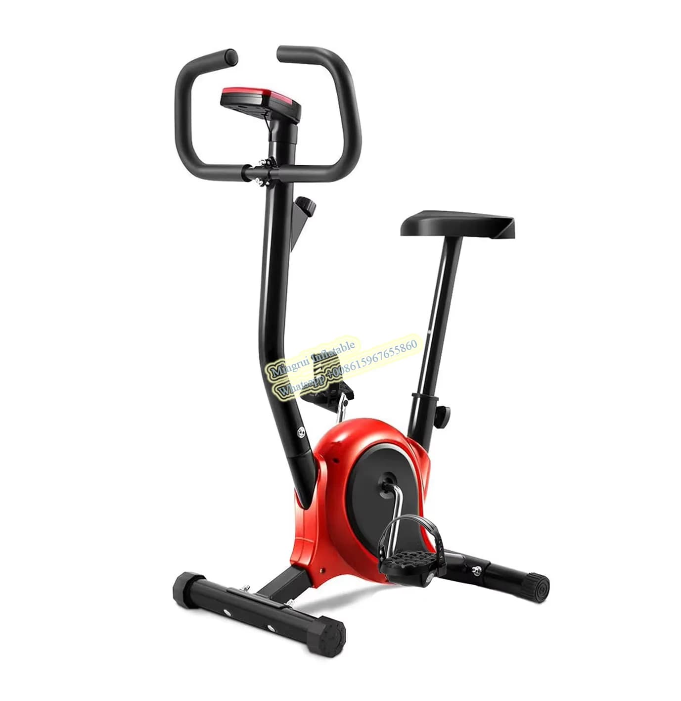 Vélo d'exercice à courroie pour usage domestique, vélo de fitness d'intérieur, vélo vertical à courr