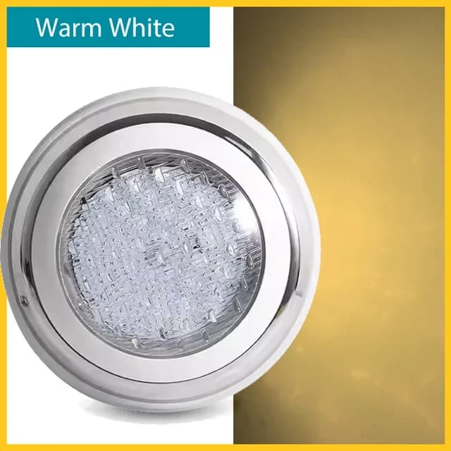 Lampe LED pour piscine, AC12V, en acier inoxydable, IP68, 12W, 18W, 25W, 35W, 54W, télécommande sous