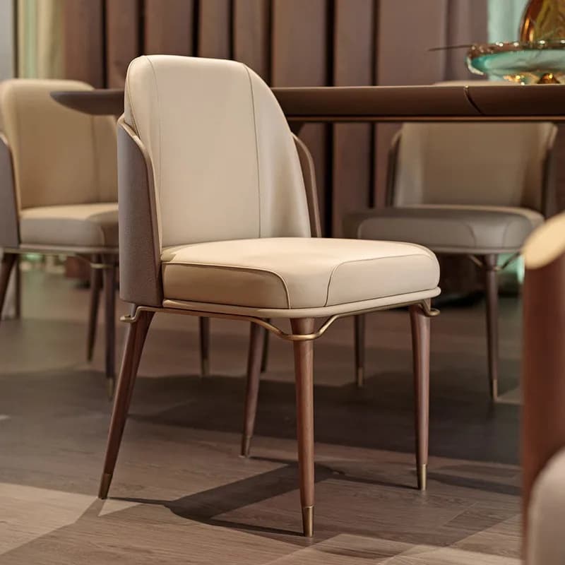 Chaises de salon italiennes confortables, élégantes et relaxantes, chaises classiques de style salon