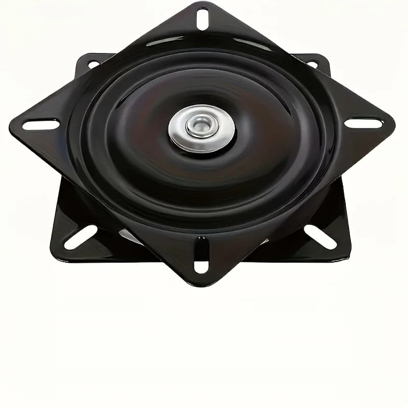 Base pivotante pour chaise robuste 6"/4", 360 ° Mécanisme rotatif et lisse – Parfait pour les tabo