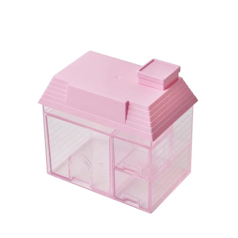 Boîte organizadora de bureau créative pour petite maison, dortoir de fille, papeterie cosmétiques, b