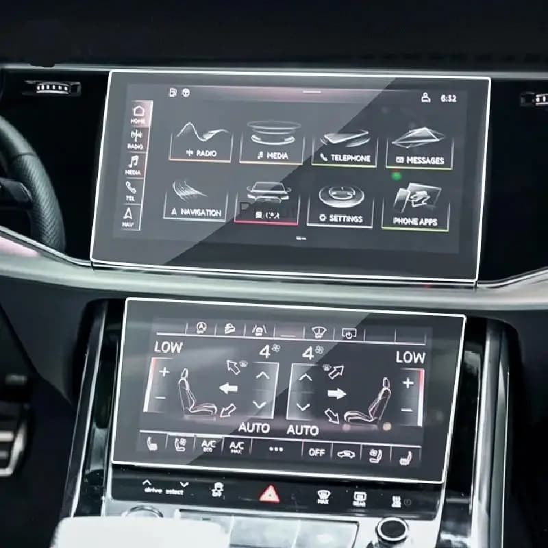 Film de navigation GPS pour voiture Audi Q7 Q8 2020 – 2021, film de protection en verre trempé pour