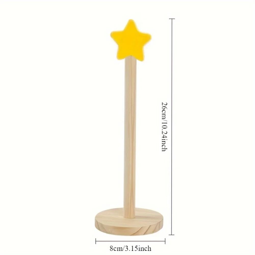 Support de corde à cheveux de bureau en bois, organisateur de bijoux polyvalent, présentoir pour mon