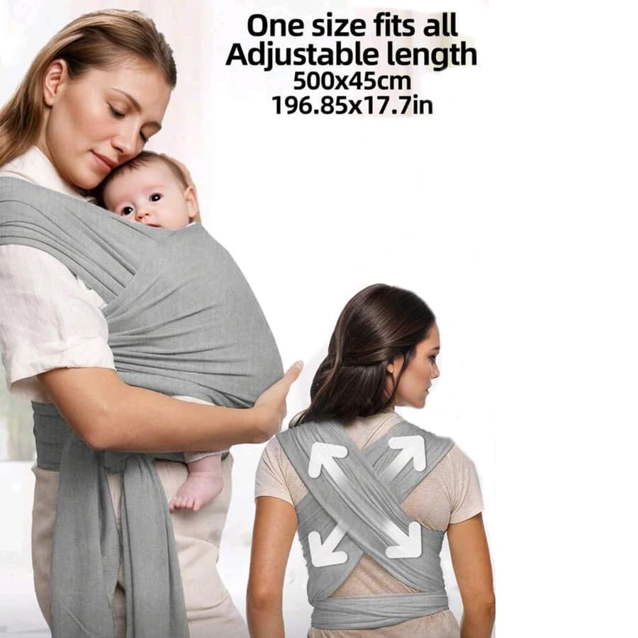 Porte-bébé multifonctionnel pour dormir, allaitement, dispositif de sortie pour mains libres, tissu