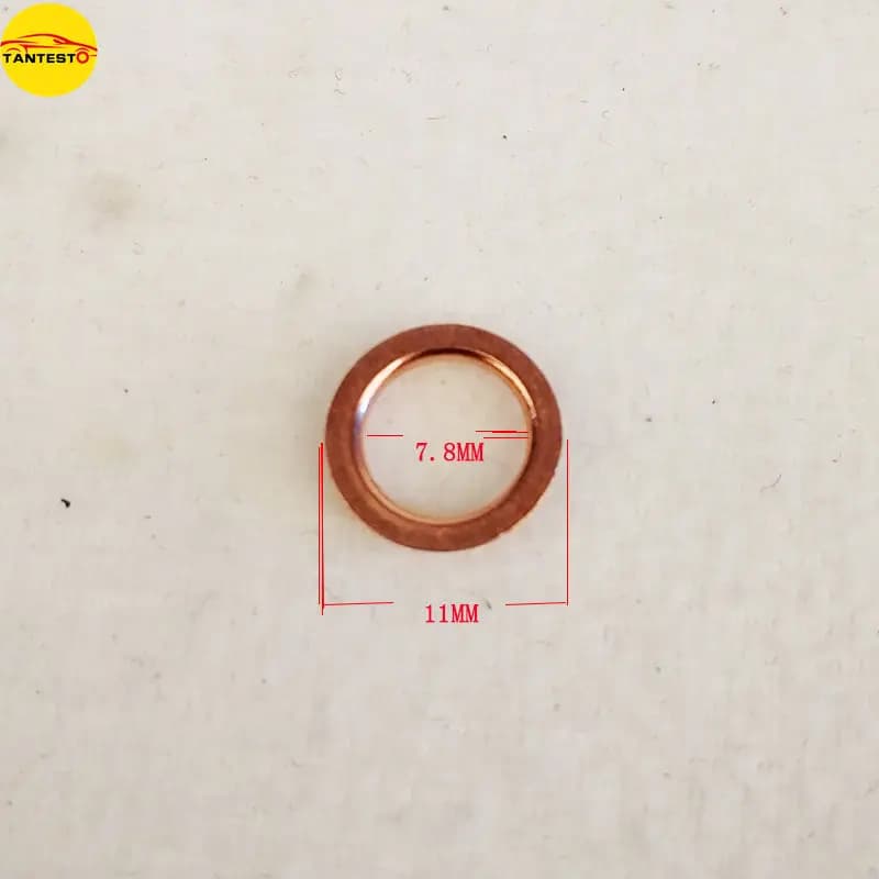 Rondelle de joint d'injecteur, 100 pièces, pour Mitsubishi Delica Pajero L200 L400 MD 070718 4D56