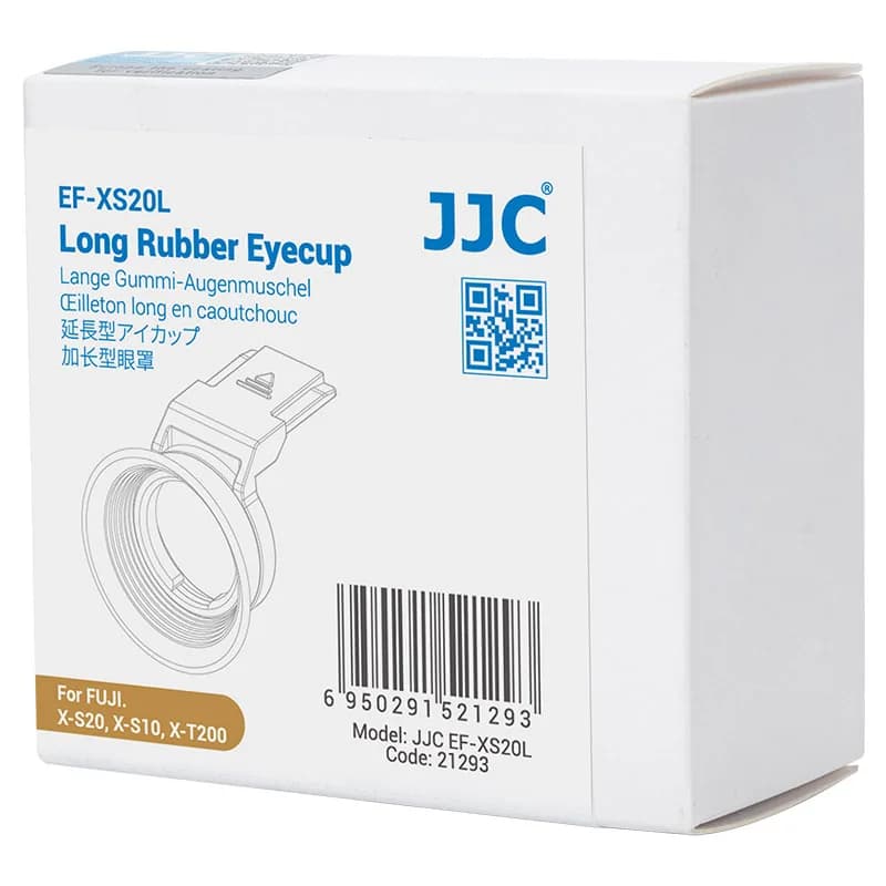 JJC – viseur de caméra en silicone souple, extension de longueur, visière oculaire pour Fuji Fujifil