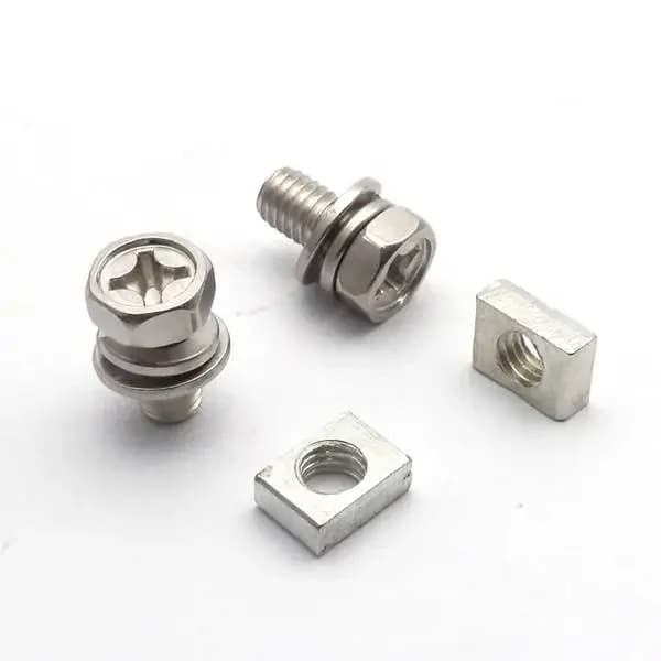 Écrou et vis de 2,2 de borne de batterie de vélo, universel, moto, scooter, RL, D343, M5 x 10mm, M6