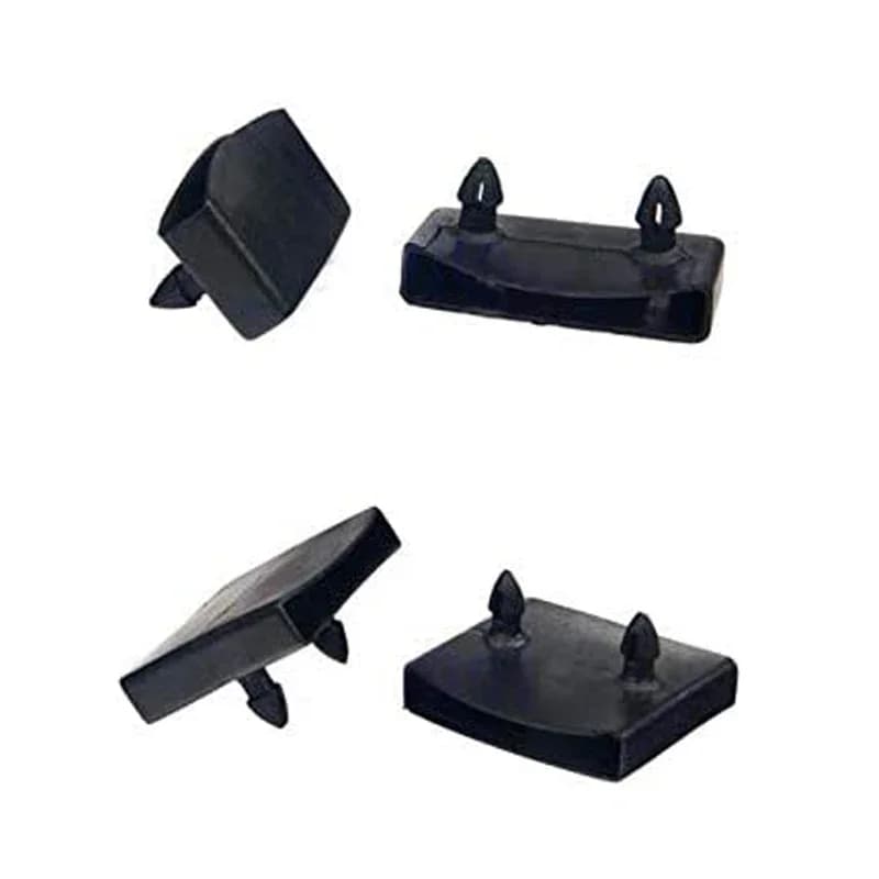 Supports d'extrémité de lattes de lit en plastique, supports pour fixer les lattes en bois, base de