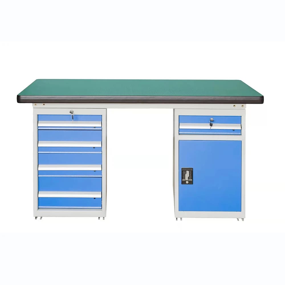 Établi en acier, armoire à outils anticorrosive avec tiroirs pour atelier, Garage, laboratoire, Opti