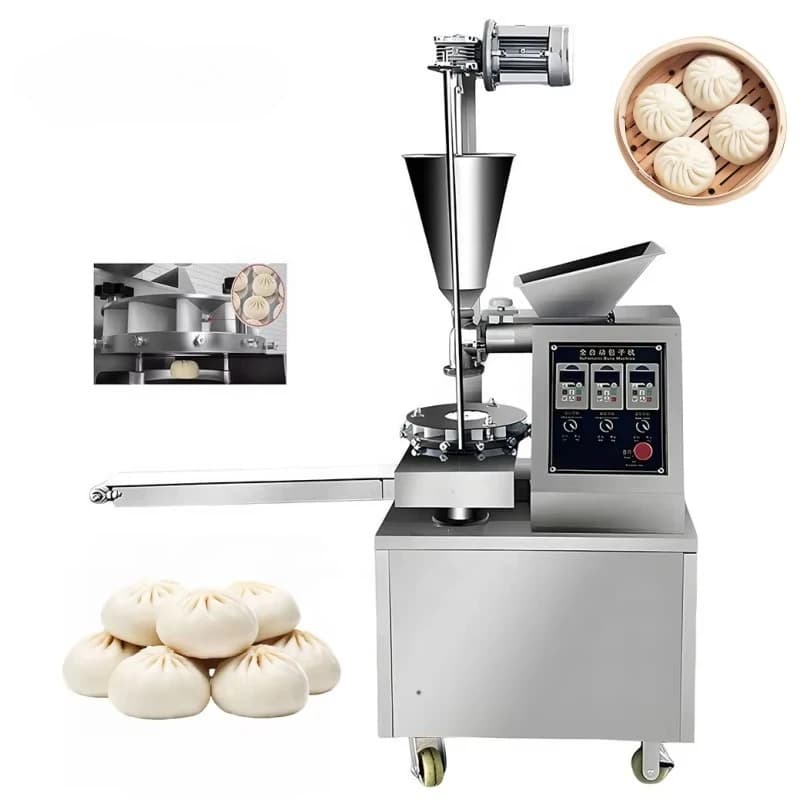Machine automatique de fabrication de petits boulettes Bao Bun Momo Dimsum, haute efficacité, petit