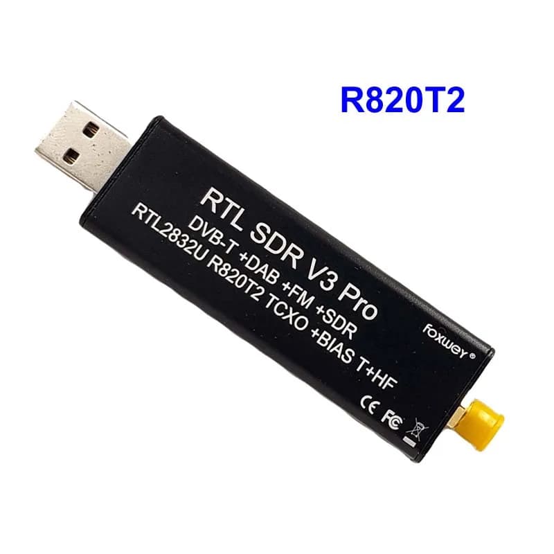 Meilleur RTL SDR V3 Pro RTL2832U R820T2 0.5PPM TXCO HF Bias SMA Radio définie par logiciel pleine ba