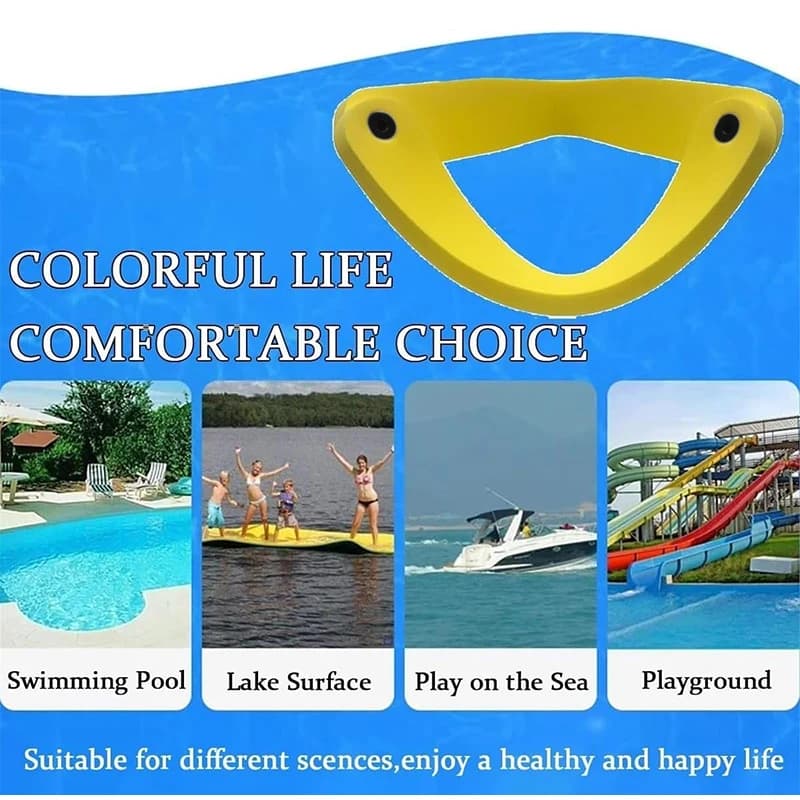 Chaise de piscine flottante pliable pour enfants, Grand flotteurs, chaise longue gonflable pliable,