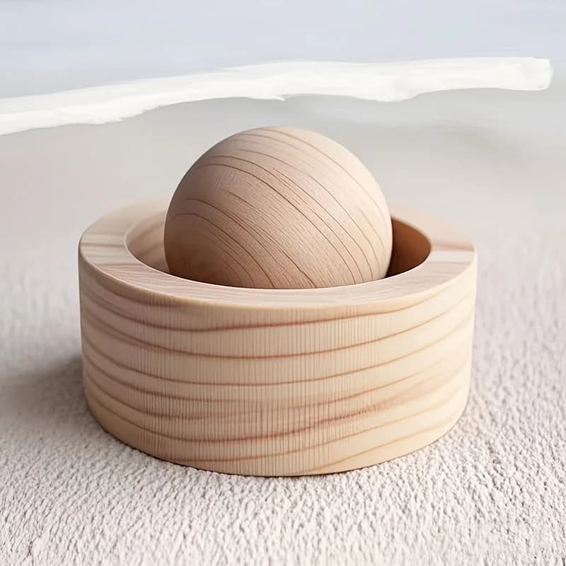 Diffuseur d'huiles essentielles pour voiture et maison - Fabriqué en bois, mini diffuseur de parfum