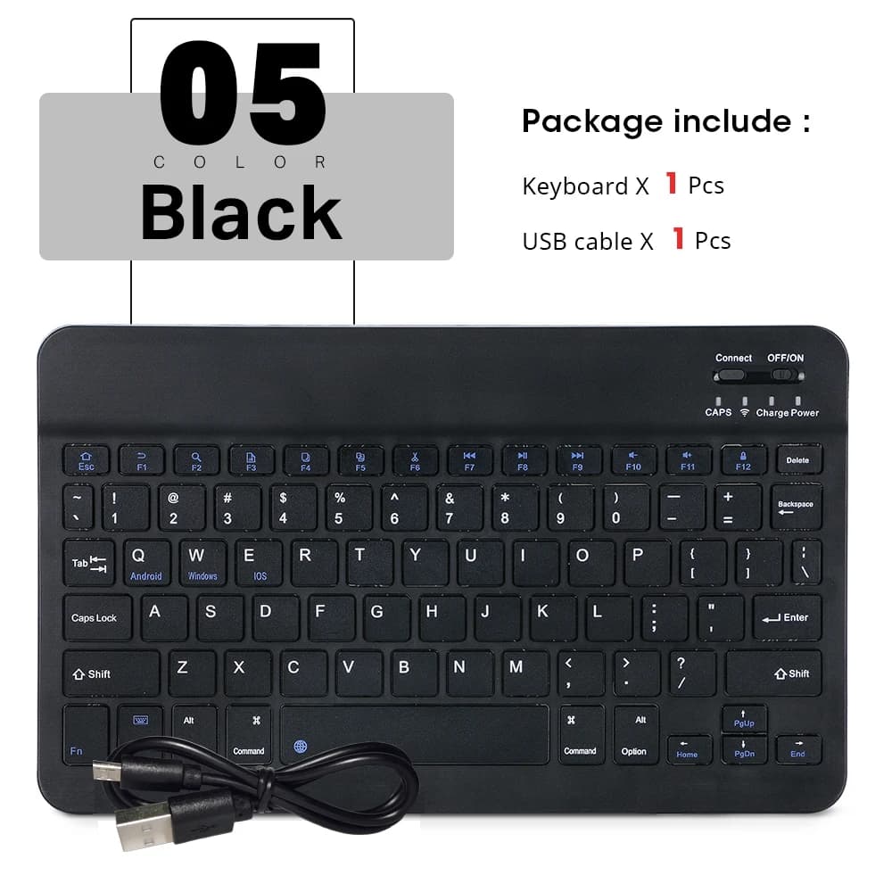 Mini clavier sans fil Bluetooth clavier pour ipad téléphone tablette Portable Bluetooth clavier et s