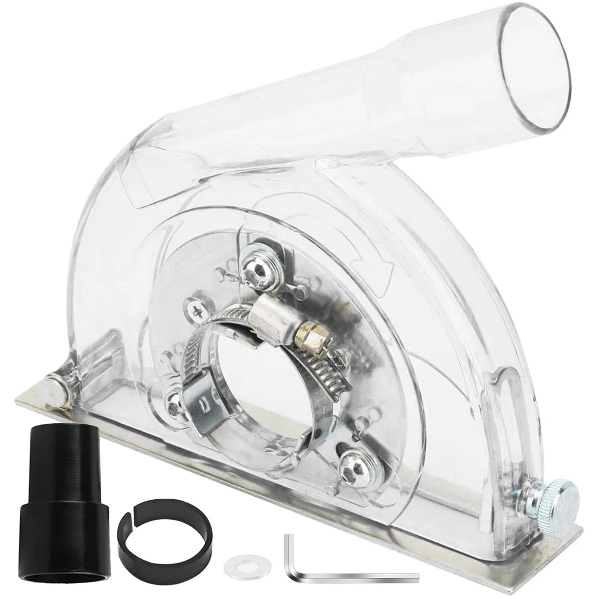 Protection de coupe pour extracteur de poussière, protection professionnelle pour meuleuse d'angle 4