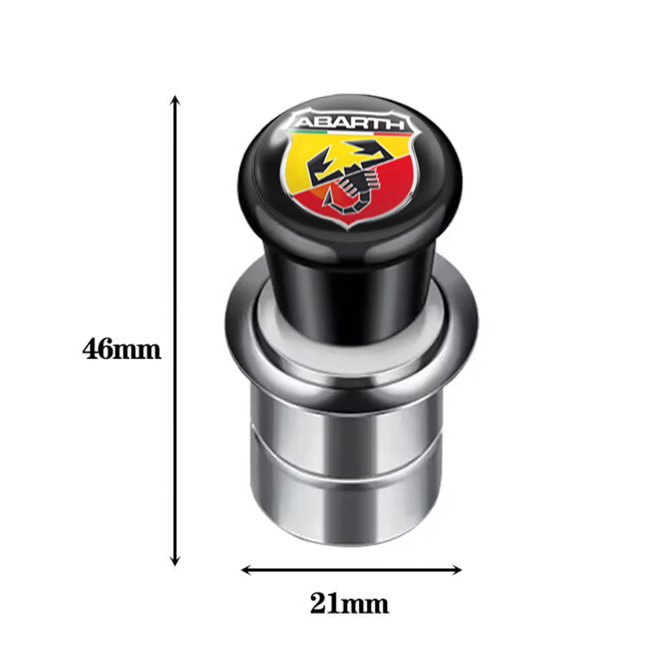 Allume-cigare de voiture Portable 12V, emblème automatique, professionnel pour FIAT Panda Doblo Tipo