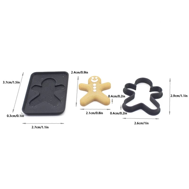 Ensemble de cuisson miniature pour homme en pain d'épice, jouet de cuisine pour maison de poupée à l