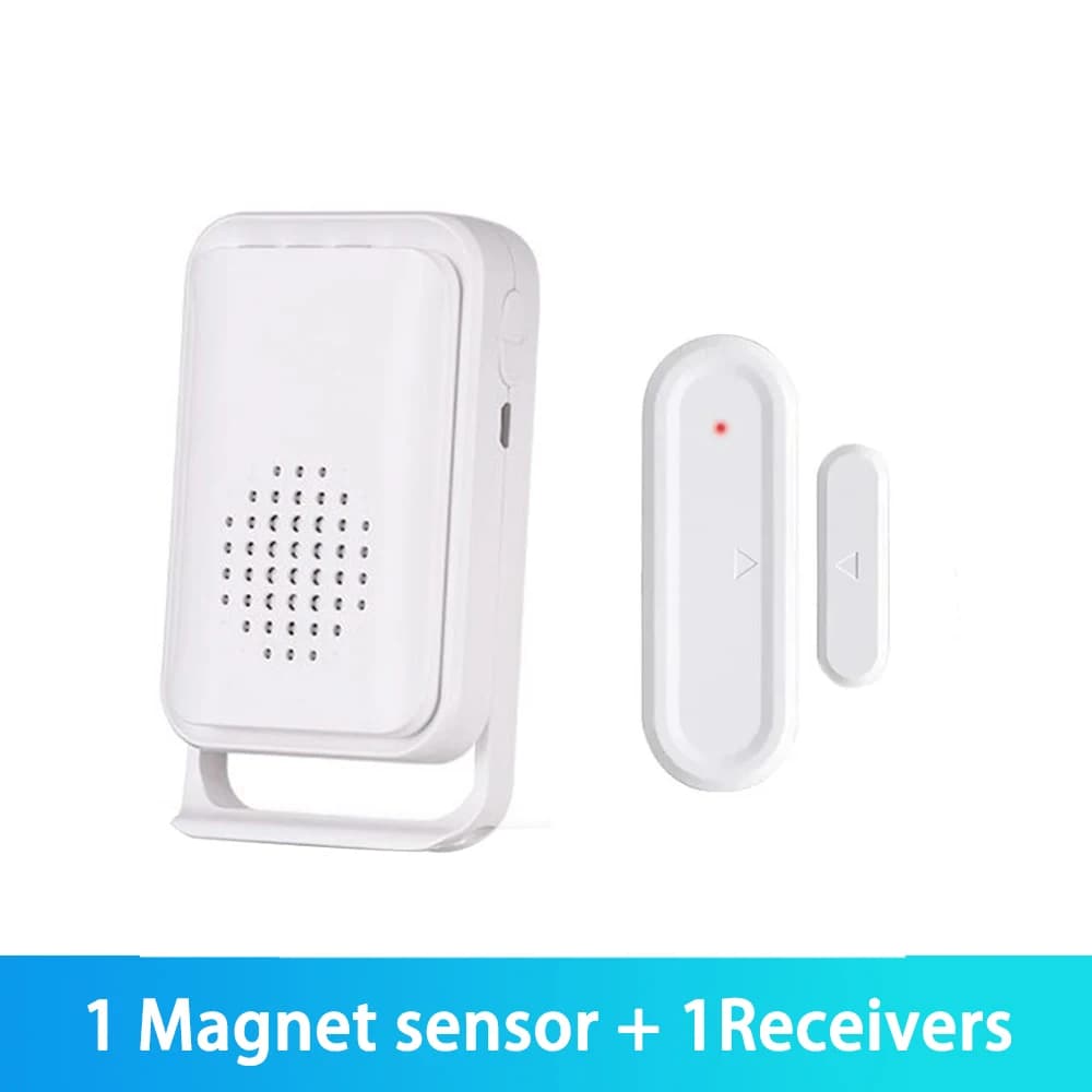 Wsdcam-30 sonneries de bienvenue, alarme de magasin, détecteur de mouvement PIR infrarouge à la mode