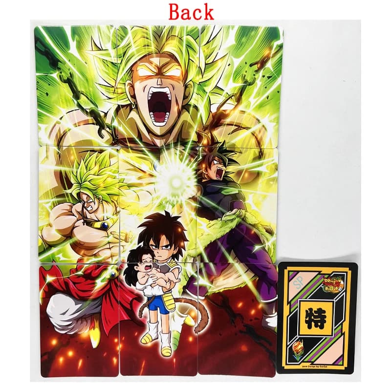 10 pièces/ensemble Z 9in1 Broli GT Super Saiyan héros carte de combat cartes de Collection de jeu Ul