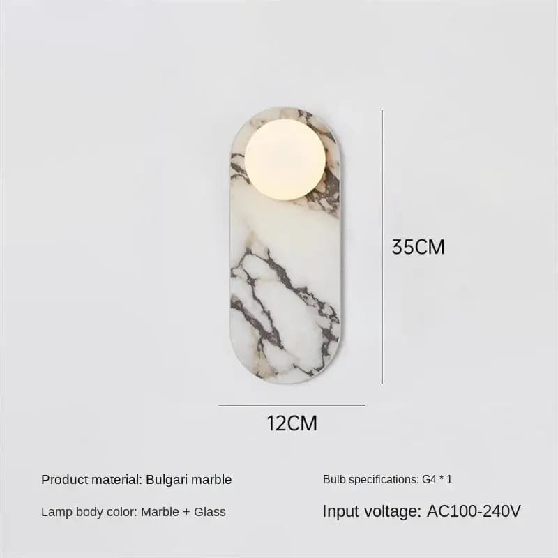 Nordique moderne mur LED lumières verre luxe chambre luminaire salon allée escaliers lampe hôtel bou