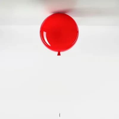 Plafonnier ballon coloré moderne pour chambre à coucher chambre d'enfants luminaires de décoration n