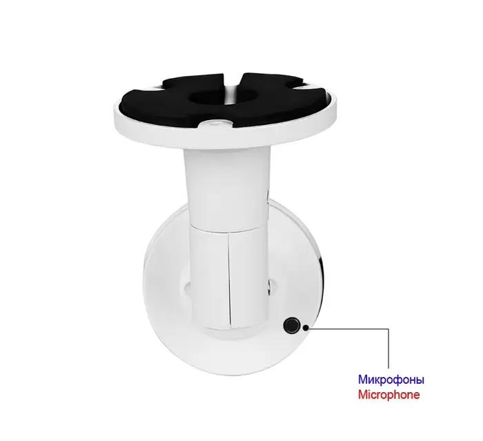 Détection de visage 8mp 4K IMX415 XMeye LED infrarouges métalliques étanche Auido H.265 +
