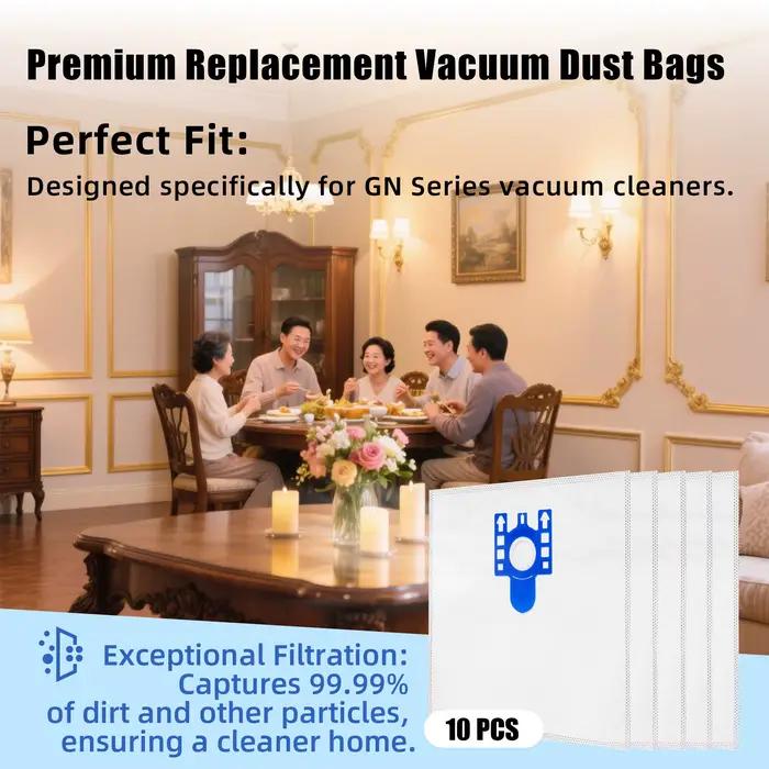 6 + 4 haute qualité pour Miele FJM sac à poussière pour MIELE FJM GN Type aspirateur Hoover sacs à p