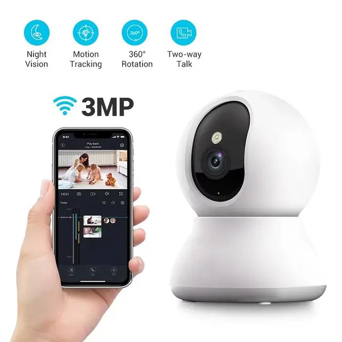 Caméra IP intelligente 2K 360 °