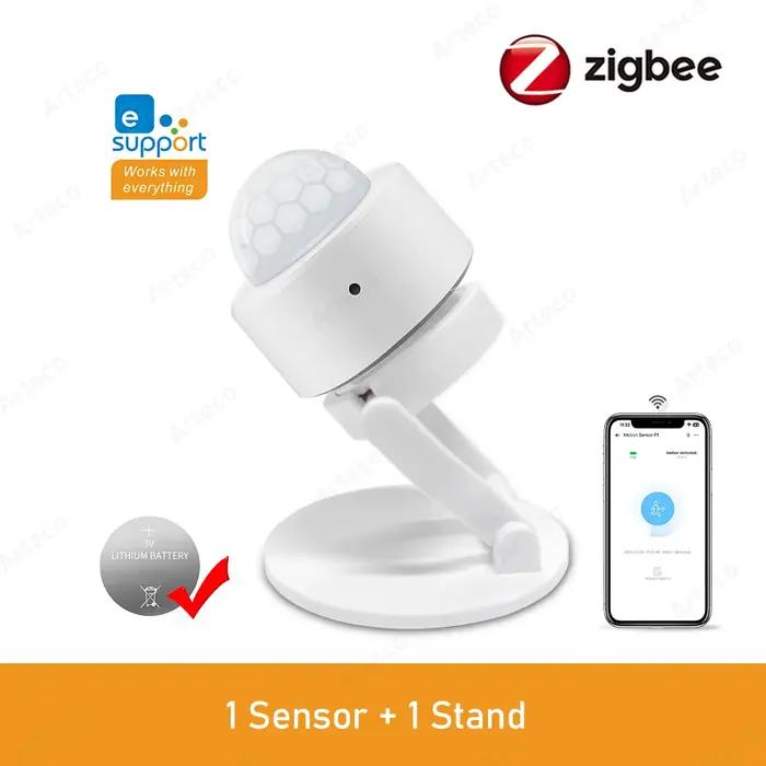 Capteur de Mouvement Zigbee 3.0 Intelligent PIR Sensible Humain et Animaux Corps Détection Surveillance Fiable Maison Sécurisée Occasions Spéciales