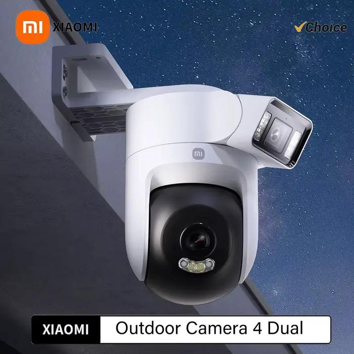 Nouvelle caméra extérieure Xiaomi 4 à double objectif 5MP 3K HD