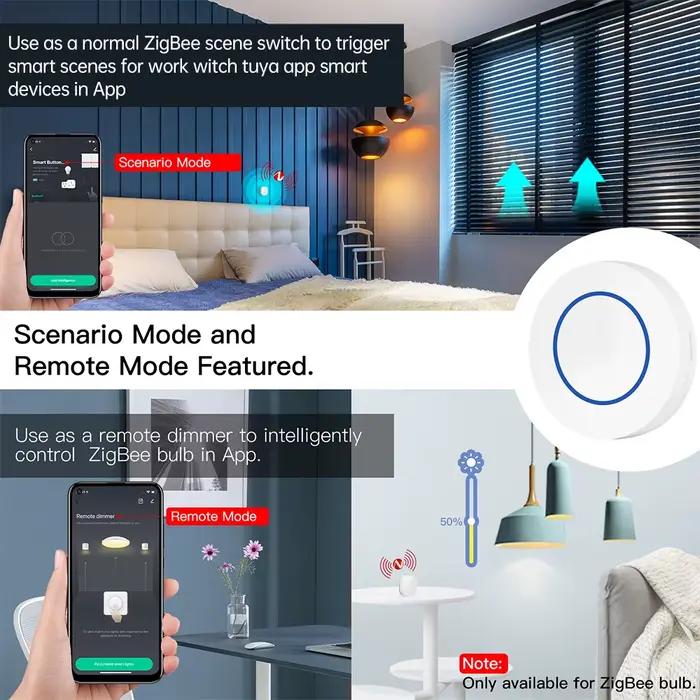 Commutateur de gradation sans fil pour maison intelligente